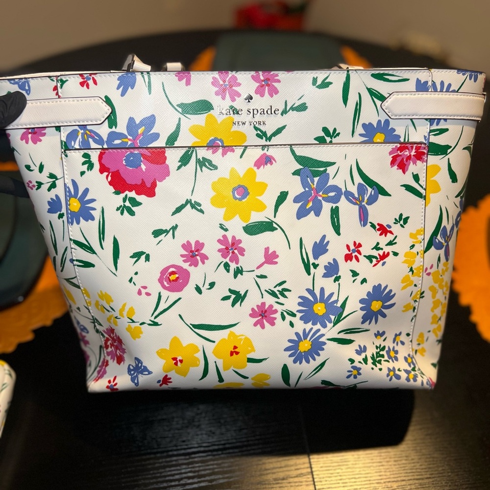 Kate Spade Floral Tote Bag